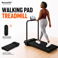Caminadora con Monitor, Caminadora Plegable para Ejercicio en Casa, Equipo para Correr, Equipo de Entrenamiento Cardiovascular