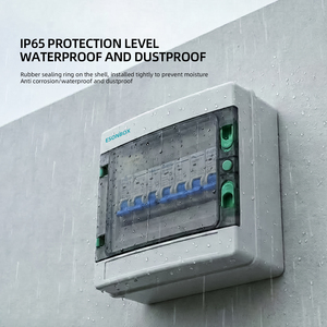 <span class=keywords><strong>Disjoncteur</strong></span> de surface en plastique ESON HA pour extérieur, étanche IP65, avec options de multiprises pour la distribution d'énergie - Product Image 6