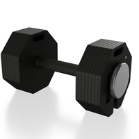 Haltères Octa Ultimates Budget 36KG résistants aux chutes, poids réglables pour un entraînement personnalisé et polyvalent 50LB 80LB 90LB