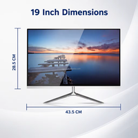 Nouvel Ordinateur Tout-en-un (AIO) 2026 Intel Core i5 Monobloc avec Écran LED, RAM DDR3, Prise EU/UK, Idéal pour Usage Domestique