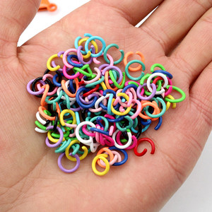 Thời Trang Đa-Màu Sắc Kết Hợp Hợp Kim Mở Nhẫn Tôm Hùm <span class=keywords><strong>Clasp</strong></span> Móc Bóng Chuỗi Tự Làm Đồ Trang Sức Phát Hiện Nguồn Cung Cấp - Product Image 3