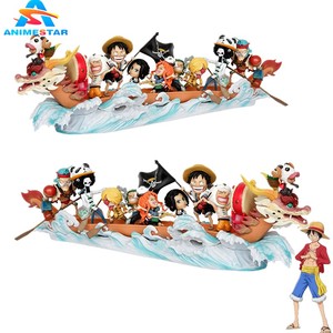 Figuras Gk de 36CM, 1 pieza, modelo de barco soleado, adornos, juguetes de PVC Sanji <span class=keywords><strong>BROOK</strong></span> Usopp Luffy <span class=keywords><strong>Zoro</strong></span>, figura de Anime de PVC, estatua de Anime - Product Image 1