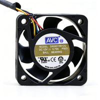 Ventilateur de refroidissement à double roulement à billes DA04015B12U 4015, 9800 tr/min, DC 12V, 0,75A, 4 fils, PWM, ventilateur à vitesse contrôlée par la température