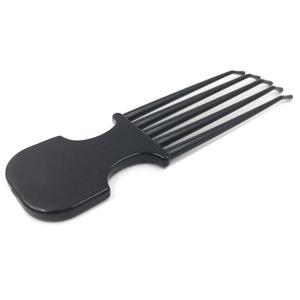 Peine <span class=keywords><strong>Afro</strong></span> de Bolsillo con Punta de Bola y Logotipo Personalizado, Mini Peine - Product Image 6