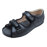 Meilleures sandales pour femmes, extra larges, avec lanières réglables, pour la marche en plein air, la course à pied, orthopédiques, confortables, chaussures médicales pour diabétiques