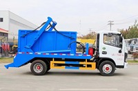 Camion à ordures Dongfeng à bras oscillant, conduite à gauche/droite, 4x2, compacteur de déchets Euro 3, directement de l'usine