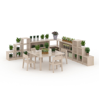 Meubles de botanique Montessori zone botanique armoire de plantation en bois maison pépinière école salle de classe garderie meubles Table chaise