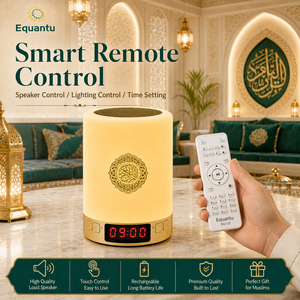 Portable Muslim Quran <b>Speaker</b> SQ122 Azan Clock Full Quran 8GB TF Card 17 Languages 15 Reciters APP Remote Control - Product Image 1
