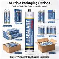 Scellant en silicone multi-usages sans acide pour pare-brise automobile, travail du bois, emballage, construction et transport