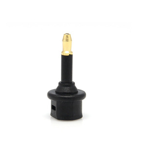 Fiber Optic Adapter Square To Round Head Audio Converter With <b>Dust</b> <b>Cap</b> OEM - Product Image 2