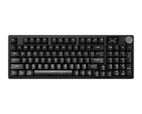 Clavier mécanique JEDEL WKL-108P 97 touches, trois modes, touches en fibre de carbone, rétroéclairage RVB, écran LCD, clavier de jeu