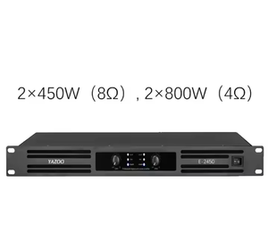 E-2450 e2600 khuếch đại kỹ thuật số ánh sáng PA cài đặt hệ thống âm thanh OEM khuếch đại với loa chất lượng cao - Product Image 4