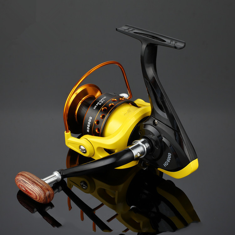 WEIHE Fishing Reel HD 12 Ball Bearings - High Speed Spin WEIHE Fishing Reel HD 12 Ball Bearings - High Speed Spin