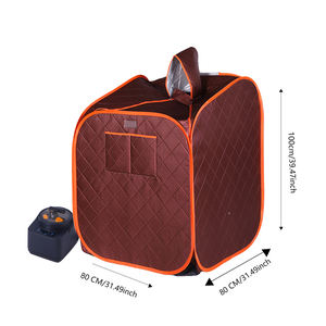 Gran oferta, equipo de habitación Personal móvil para interiores, caja de Sauna de vapor húmedo pequeña portátil para el hogar - Product Image 2