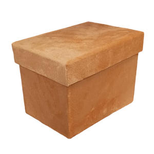 CAJA DE TERCIOPELO ÁMBAR 15X11X11CM - Product Image 1