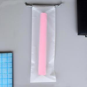 Bolsas de Plástico Translúcidas Personalizadas con Cordón, Bolsas Promocionales de Polietileno para Ropa, Trajes de Baño y Embalaje - Product Image 1