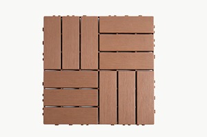 Suelo para Interiores y Exteriores Resistente al Agua de 12" X 12", para Uso <span class=keywords><strong>en</strong></span> Todo Tipo de Clima, Tarima para Patio, Terraza, Piscina, Jardín, Balcón - Product Image 2