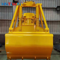 HNTIWIN Navire Port Grue Câble Grappin Électrique Hydraulique Seaux À Clapet Grab Moteur Télécommande Sans Fil pour Sable De Charbon