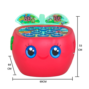 Đồng tiền hoạt động hit Chuột búa trò chơi <span class=keywords><strong>Whack</strong></span> một máy nốt ruồi cho trẻ em - Product Image 6
