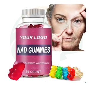 Gomitas de Colágeno con Biotina, Berberina y NAD+ Natural OEM, Suplemento <span class=keywords><strong>para</strong></span> <span class=keywords><strong>la</strong></span> Piel con Nicotinamida Ribósido, Gomitas NAD - Product Image 1