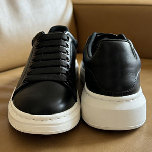 原创高品质时尚舒适奢华运动鞋纯色合成皮革设计师品牌男士运动鞋 - Product Image 5