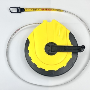 Cinta métrica duradera de sistema métrico rodante de fibra de vidrio, correa de regla de ingeniería resistente al desgaste para medir distancias - Product Image 2