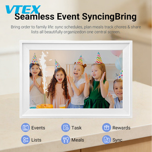 10.1 Inch Smart WiFi Digital <strong>Photo</strong> Frame Family Calendar IPS Touch Screen Multi Language Android Electronic Wall Calendar - Product Image 2