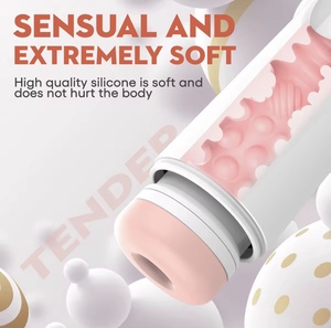 Masturbador Eléctrico de Silicona Suave para Hombre, Diseño de Vagina Invertida, Automático, Impermeable, Copa de Avión Alienígena - Product Image 4
