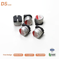 63V 10μF 6.3x5.8mm SMD Solid Capacitor, Fast Transient Response, Safe Failure Mode, Noise Suppression, High Reliability