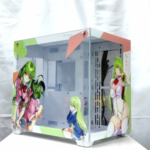 เคสคอมพิวเตอร์ <span class=keywords><strong>Code</strong></span> <span class=keywords><strong>Geass</strong></span> CC DIY Mini PCs แบบกำหนดเองได้ ขนาดกลาง รองรับการประกอบคอมพิวเตอร์เกมมิ่ง พร้อมหน้าต่างโลหะแบบ Sea View - Product Image 1