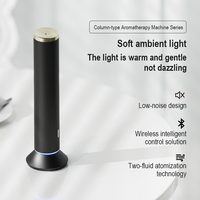 Diffuseur d'huiles essentielles sans eau silencieux à commande intelligente par application, diffuseur de parfum portable sans eau pour la maison