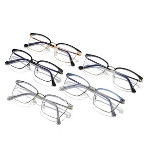 2025 87337 Yeni Metal Lüks Optik Çerçeveler Erkekler İçin Klasik Gözlük Çerçeveleri Moda Gözlük Çerçeveleri - Product Image 3