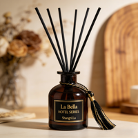 Ensemble diffuseur de parfum de luxe sans flamme pour la maison, diffuseur d'arômes avec bâtonnets naturels pour chambre, salle de bain, collection cadeau, OEM