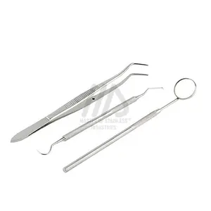 Dental diagnostic kit instruments general oral examination set of 3 pieces surgical dental Equipments by Master industries PK