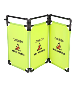 حاجز أمان أمان قابل للطي من بولي كلوريد الفينيل ، حاجز علامة أمان شديد التحمل ، حاجز حماية عالي الوضوح ، حاجز للمشاة - Product Image 1