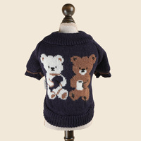 Vêtements en tricot pour animaux de compagnie, chandail de Noël pour chiens et chats