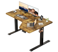 Bureau à hauteur réglable Série Q50 avec un ou deux moteurs (tableau de commande en option)