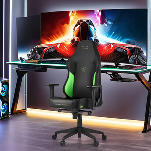 <span class=keywords><strong>Silla</strong></span> <span class=keywords><strong>Gamer</strong></span> <span class=keywords><strong>Razer</strong></span> Personalizable de Cuero PVC de Alta Calidad, Moderna, Giratoria, Reclinable, Convertible, con Masaje para Jugadores de Computadora - Product Image 5