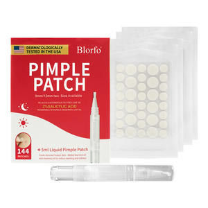 Parche Hidrocoloide Invisible a Prueba de Agua para el Tratamiento del Acné y las Espinillas, para Piel Sensible, con 2% de Ácido Salicílico, de Día y de Noche - Product Image 1