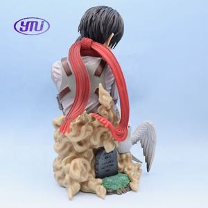 Statues d'anime japonaises de 22 cm, le baiser de la mort, Mikasa Ackerman, Eren Jaege, Figura, figurine en PVC - Product Image 5