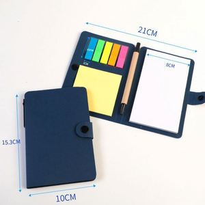 Bloc de Notas Adhesivo con Etiquetas Autoadhesivas Reutilizables para Marcar Páginas y Resaltar, Papel Kraft, Ideal para Regalo - Product Image 4