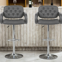 Chaises pivotantes de table de café en aluminium Durable de haute qualité canapé de bar en cuir commercial moderne pour une utilisation intérieure pour le mariage de bureau