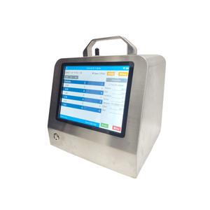 스마트 소프트웨어 28.3L/분 흐름 8 인치 터치 스크린 8 시간 배터리 수명과 효율적인 LPC-S310 휴대용 입자 카운터 - Product Image 3