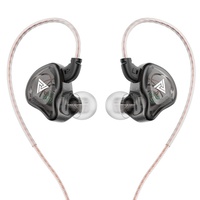 Earphone In-Ear Dinamis 3.5mm Headset Musik Berkabel 1.2m Kabel Tembaga Bebas Oksigen TPE Silikon