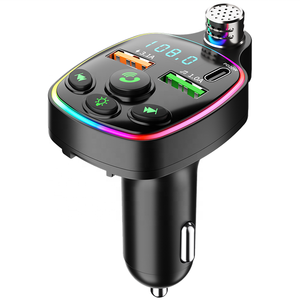 Émetteur <span class=keywords><strong>FM</strong></span> <span class=keywords><strong>Bluetooth</strong></span> Q11 Mains Libres Radio de <span class=keywords><strong>Voiture</strong></span> Modulateur Lecteur MP3 USB <span class=keywords><strong>Adaptateur</strong></span> de Charge Rapide pour <span class=keywords><strong>Voiture</strong></span> Lecteur MP3 - Product Image 1