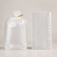 Sac à pain en LDPE transparent de qualité supérieure, taille personnalisée, qualité alimentaire, pour prolonger la durée de conservation, avec soufflet latéral, pour boulangerie