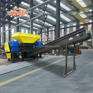 Doppelwellen-Schredder maschine Aluminium-Ubc-Schredder maschine Automatische kleine Schrott zer kleinerer Kupferdraht - Product Image 5