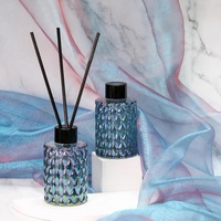 Bouteille en verre de parfum, 100/150/200ml, contenant Simple, léger, de luxe, haut de gamme, pour diffuseur de senteurs