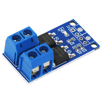 Module SMD de régulation de vitesse de moteur à double MOSFET haute puissance 400W, 5V-36V, 15A-30A, avec commande PWM et interrupteur de déclenchement