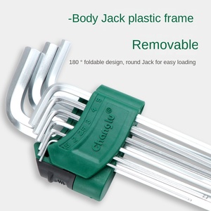 Bộ cờ lê Allen PEIFENG, cờ lê lục giác, cờ lê <span class=keywords><strong>Torx</strong></span>, tua vít hình chữ L, thép Chrome Vanadium, cấp công nghiệp, bề mặt gương - Product Image 4